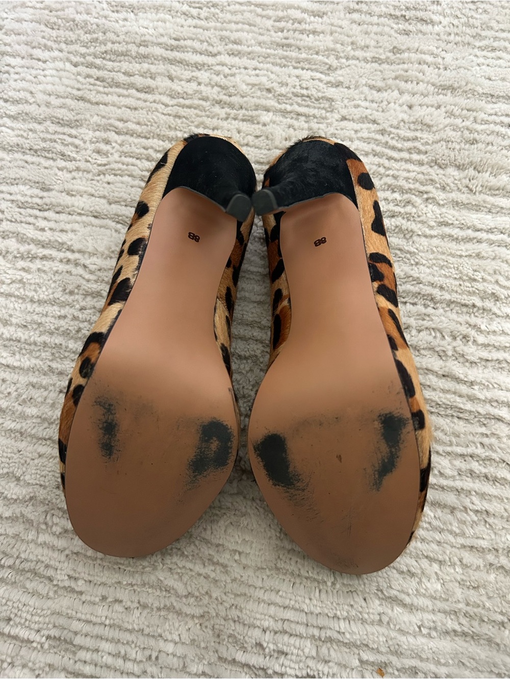 Talbots Leopard Print Pump in Tan and Black - Picture 6 of 6